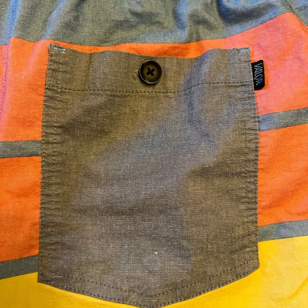 Valor Men's Color Block‎ Swim Trunks size XL